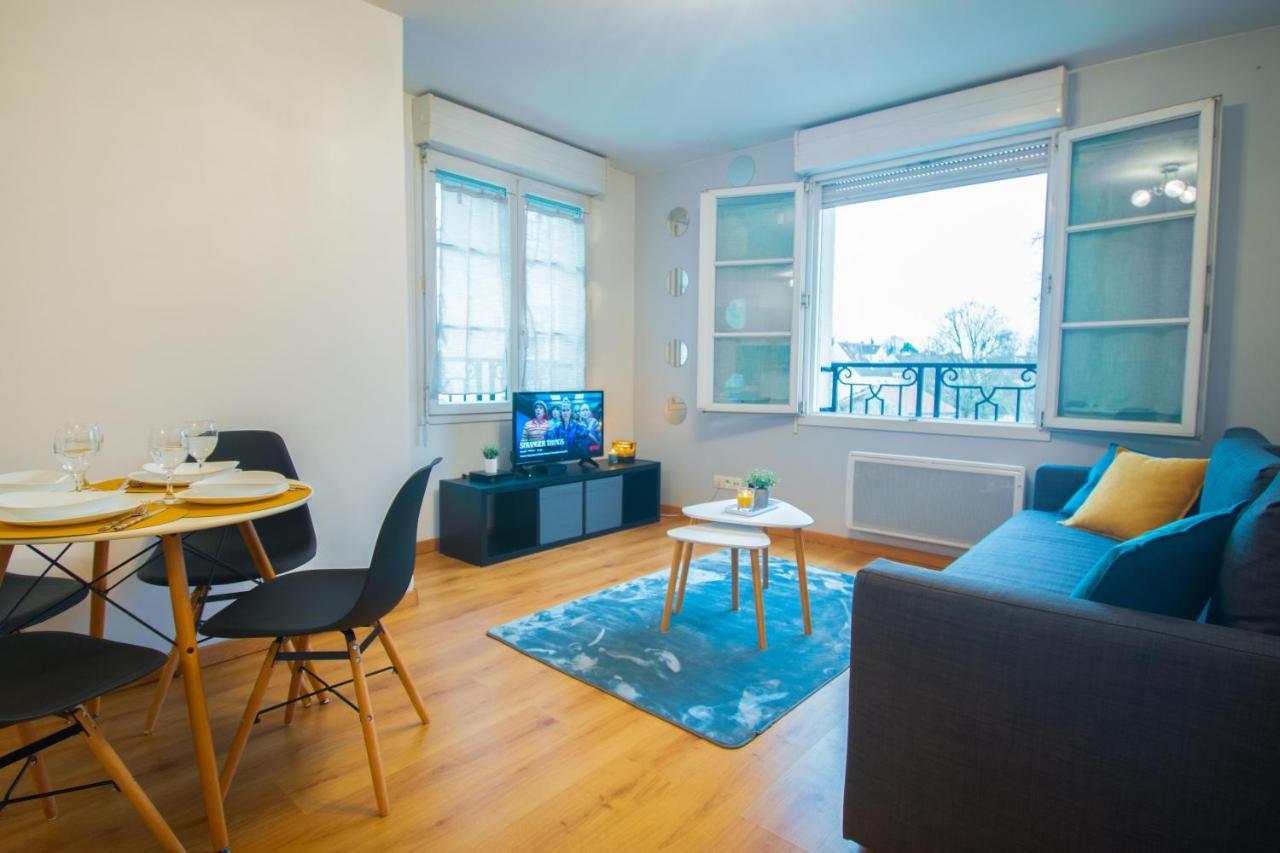 Appartement Le Rétro Chic - T2 Haut Standing au cœur de Corbeil - 48 m2 Extérieur photo
